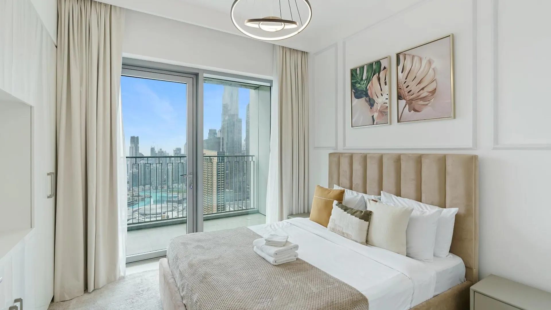 Gorgeous 3Br With Burj Khalifa & Fountain View Apartment Dubai 0*,